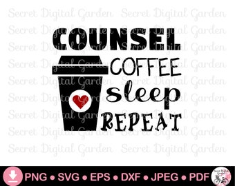 Psychische Gesundheit Ratgeber Geschenk für Ratgeber Büro Dekor Geschenke SVG-Dateien für Cricut Download SVG Png Jpg Dxf Instant Download