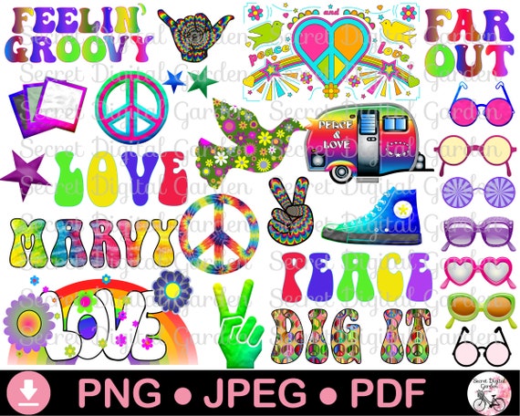 Hippie png images