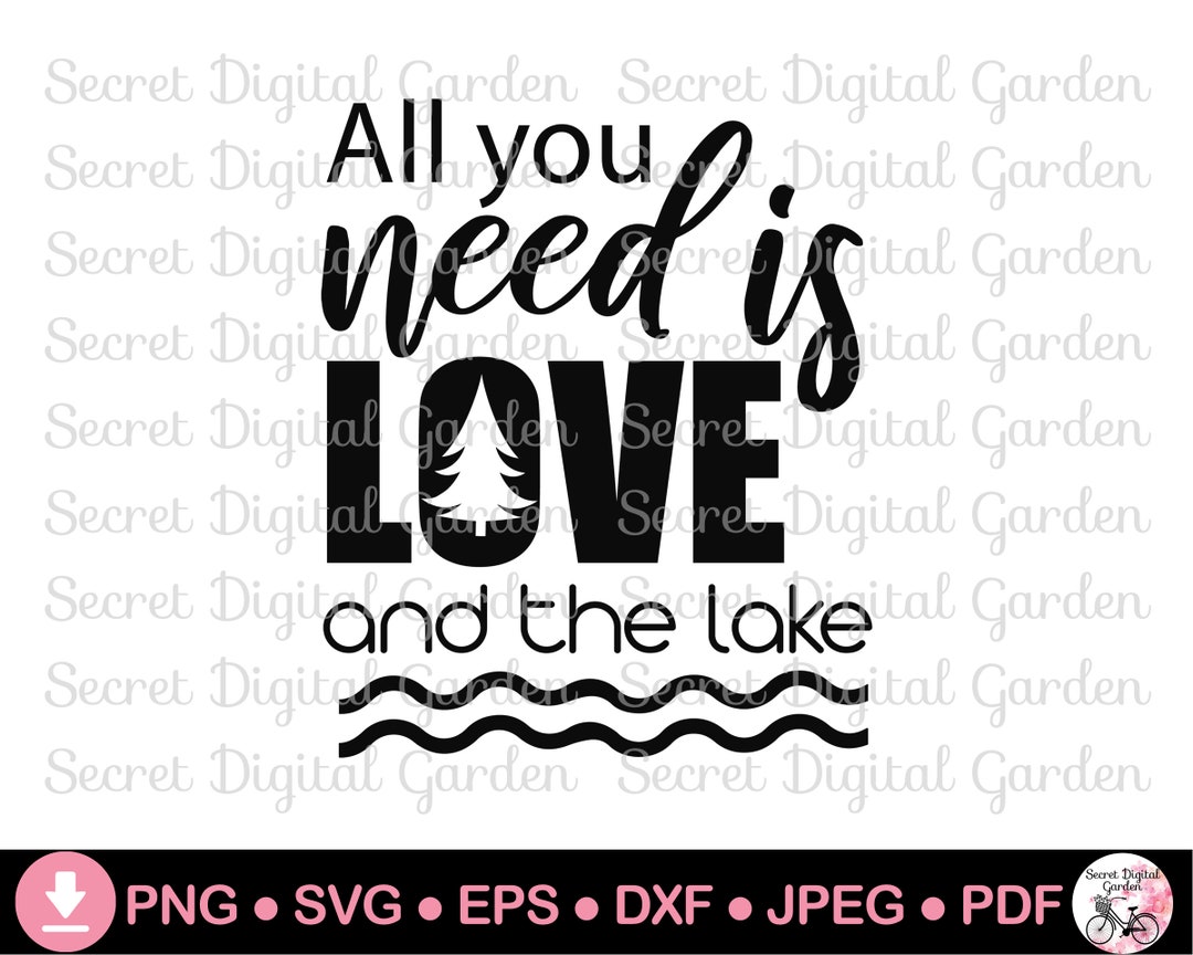 Lake House Decor Lake Shirt SVG Files for Cricut Lake Life Etsy