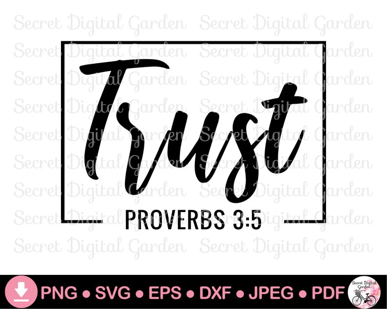 Proverbs 3 5 Trust In The Lord With All Your Heart Bible Etsy proverbs-3-5-trust-in-the-lord-with-all-your-heart-bible-etsy
