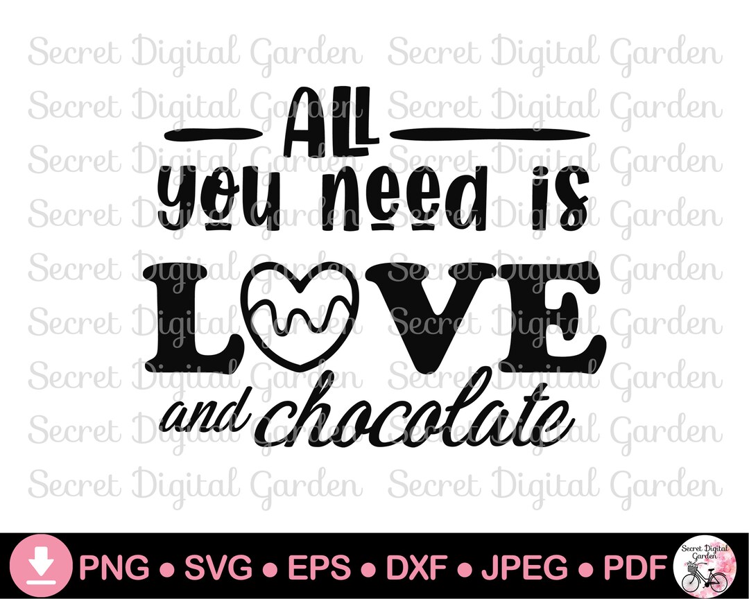 Chocolate SVG PNG Chocolate Quotes Svg Chocolate Lover Gift Idea All