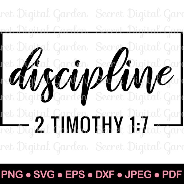 2 Timothy 1 7 - Etsy