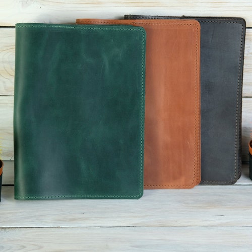 Personalized Refillable Leather Journal Cover for Moleskine Etsy