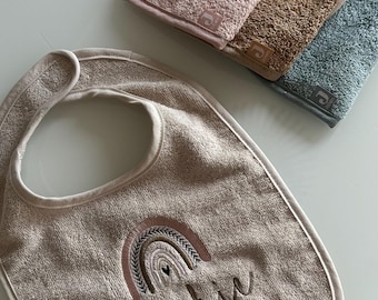 Lätzchen mit Name | Lätzchen personalisiert | Babygeschenk Geburt | Baby Lätzchen | Weihnachtsgeschenk für Babys | Babygeschenk mit Name