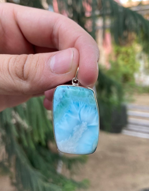 Larimar pendant etsy deals