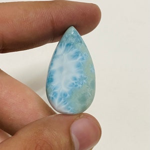 Super Blue Larimar Cabochon,The Best of Larimar,Larimar Palmstone,Palm Stone,Larimar Jewelry,Larimar Pendant,Larimar Jewelry,AAA Larimar.