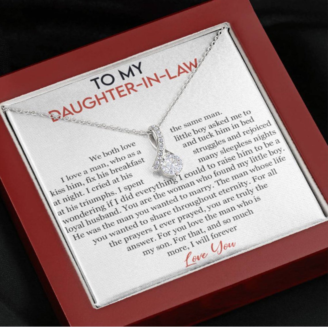 Special gift for your Daughterinlaw Lovely Creations Etsy
