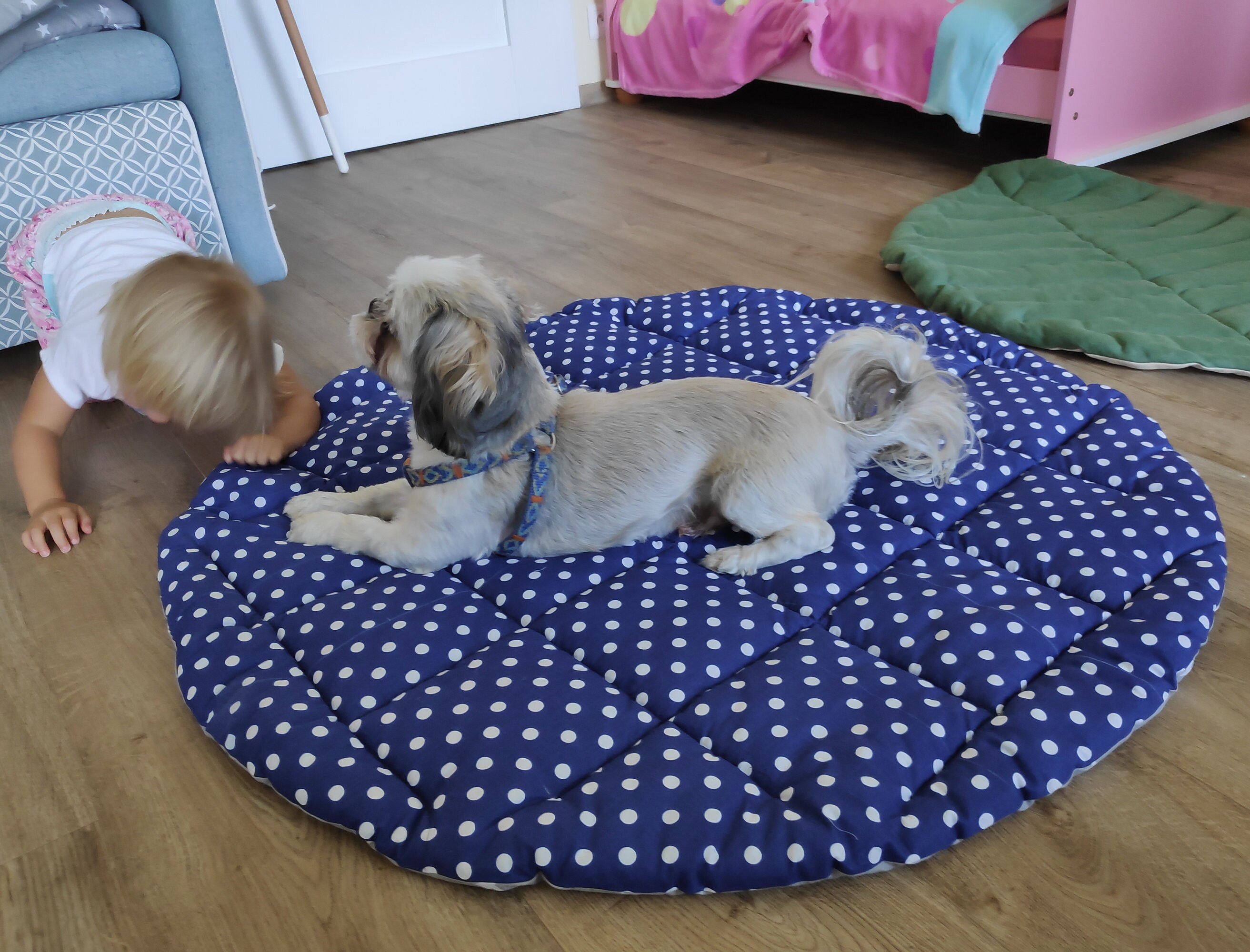 Play mat for kids Round play mat Baby room mat Round rug Etsy