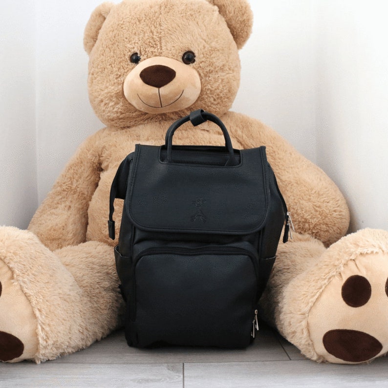 Vegan Diaper/changing Backpack Diaper Rucksack Baby Bag Etsy UK