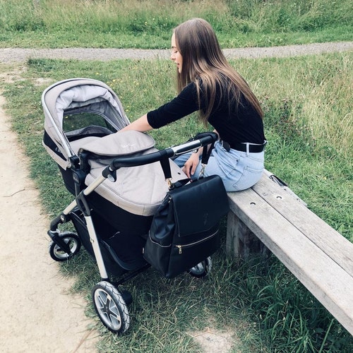 Vegan Leather Diaper/changing Backpack Changing Bag Diaper Etsy UK