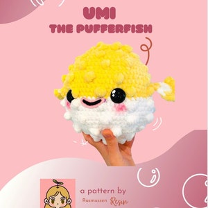 PDF Digital Pattern- Umi The Pufferfish