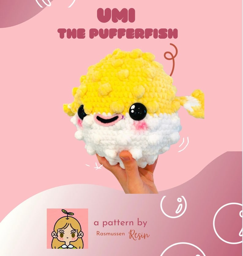 PDF Digital Pattern Umi The Pufferfish image 1