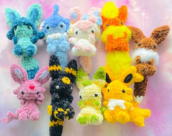 Pocket Plushie Evolving Minis, Evolving Fox crochet Plush