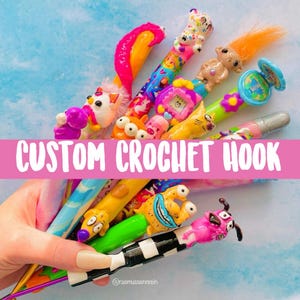 Custom Crochet Hook: Handmade, Themed Crochet Tools