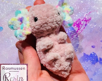 Custom Baby Axolotl minicrochet plush/Arumagumi/ crochet/Kawaii/ Cute
