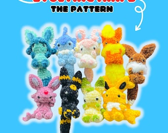 PDF Digital Crochet Pattern- Evolving Minis complete set pattern- 9 patterns in 1