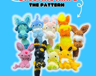 Patron numérique au crochet PDF - Evolving Minis - Patron complet - 9 modèles en 1