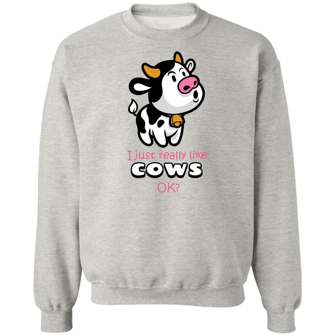 cute cow sweatshirt