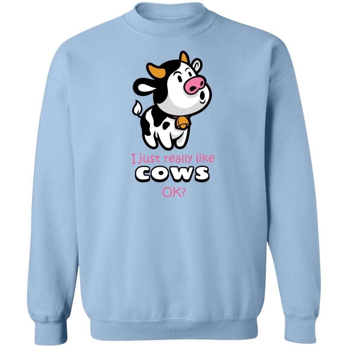 cute cow sweatshirt