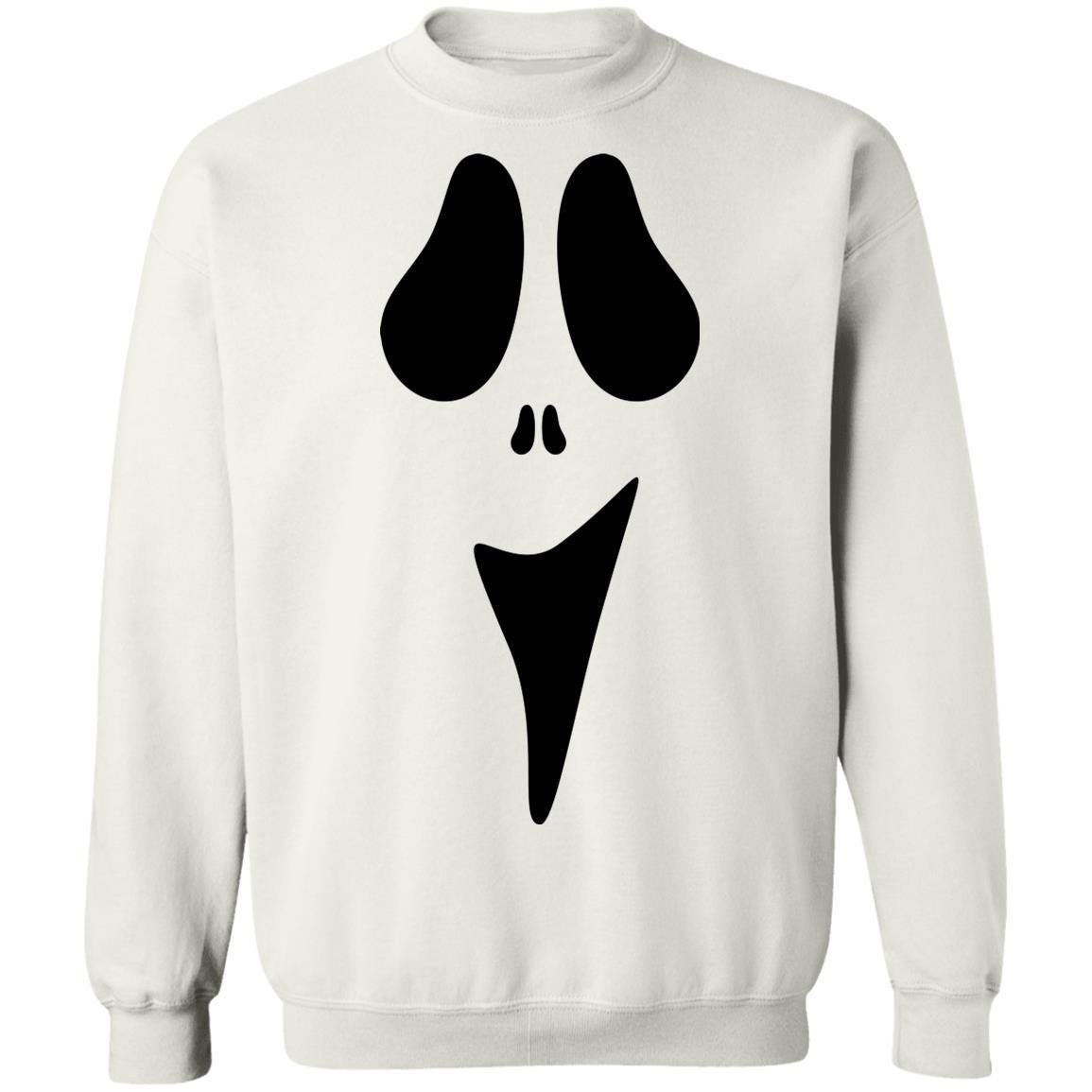 Halloween crewneck sweatshirt Ghost face sweatshirt Funny | Etsy