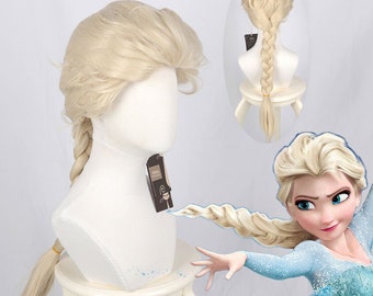 black elsa wig