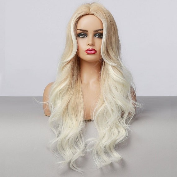 blonde wigs long