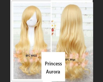 Long blonde 2024 cosplay wigs