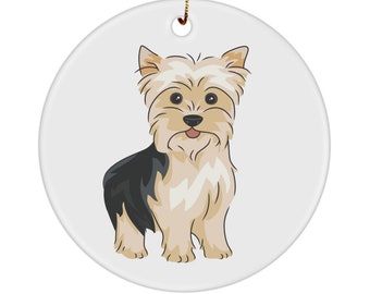 Cairn terrier ornament, cairn terrier christmas ornament, dog memorial ornament cairn terrier