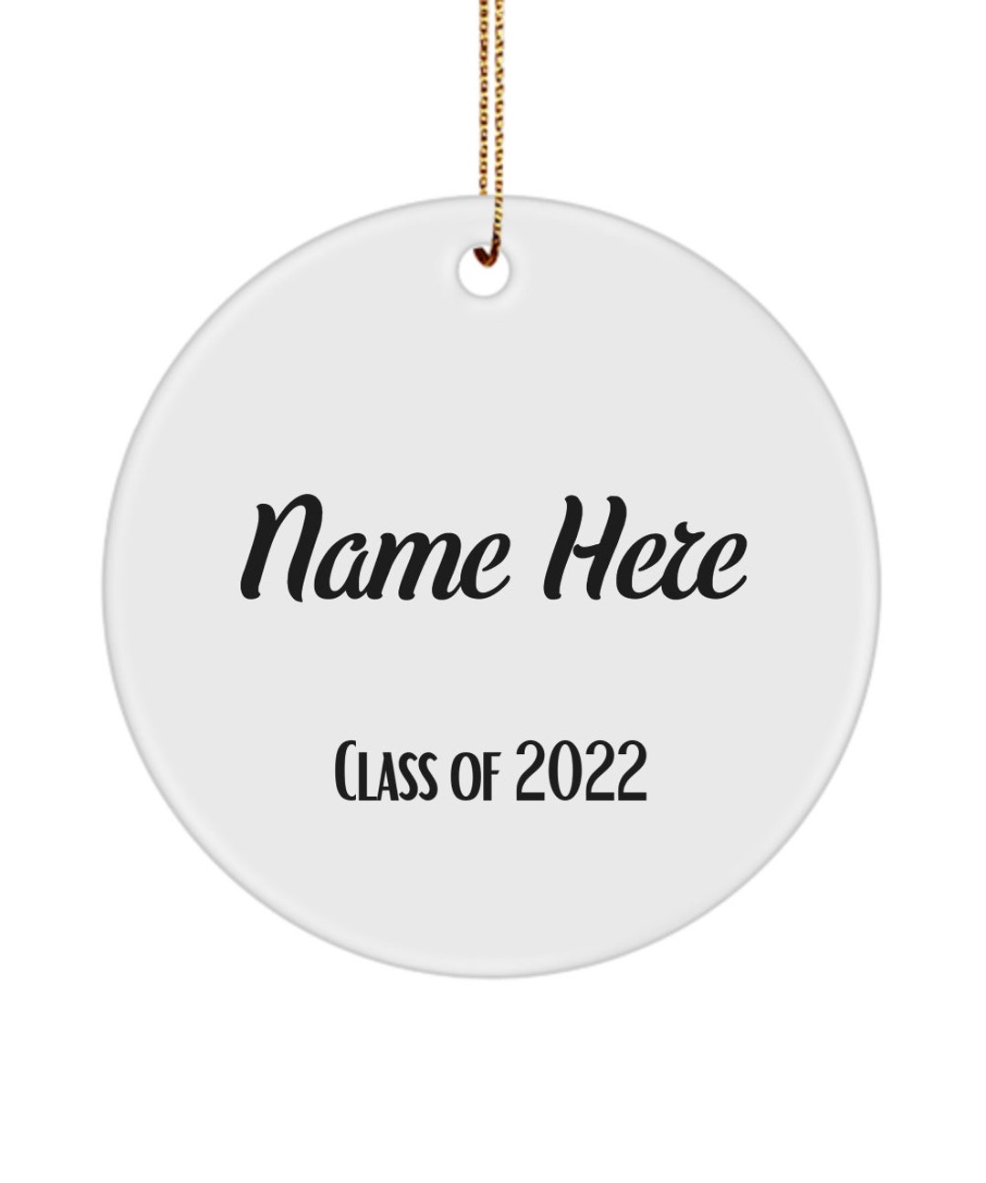 Graduation Ornament 2022 Personalized Graduation Token Class Etsy