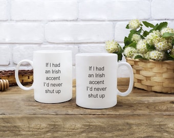 Bulk irish coffee mugs, mini irish coffee mugs, tis a blessing to be irish mug, gift,