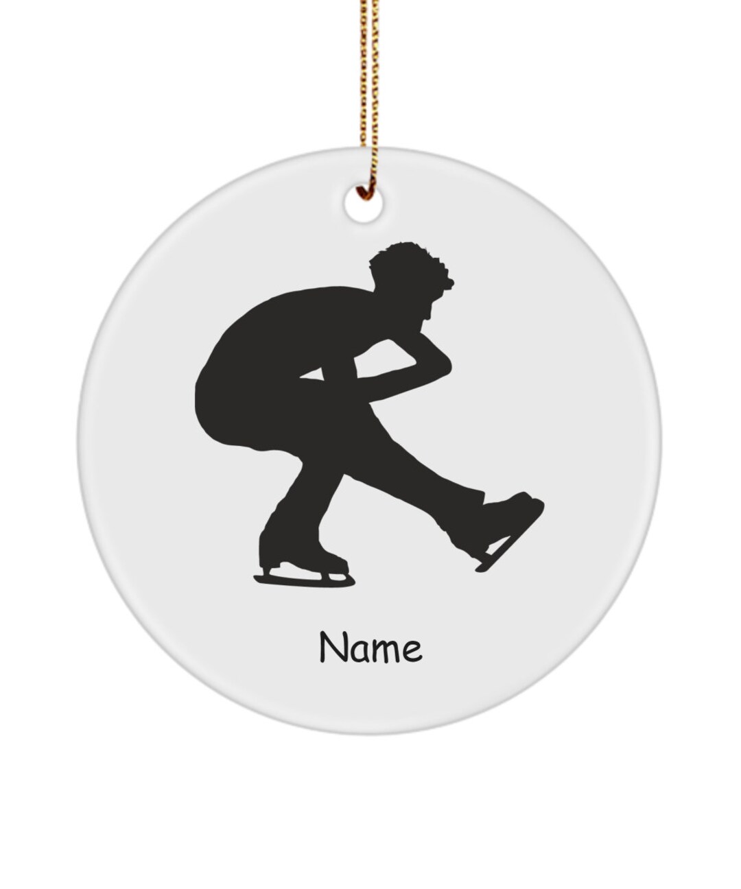 Mens Figure Skating Ornament, Figure Skating Ornaments 2021 2022