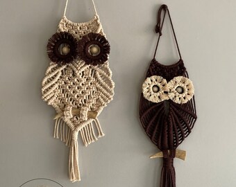 Macrame Owl | Macrame Wall Hanging | Home decor