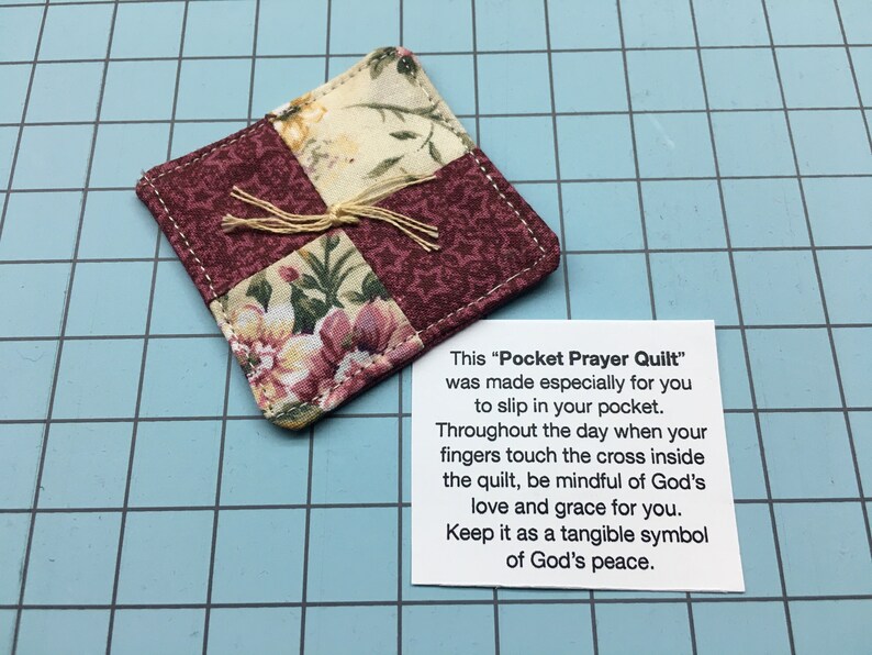 Pocket Prayer Quilt minimum Order of 5 Etsy Canada