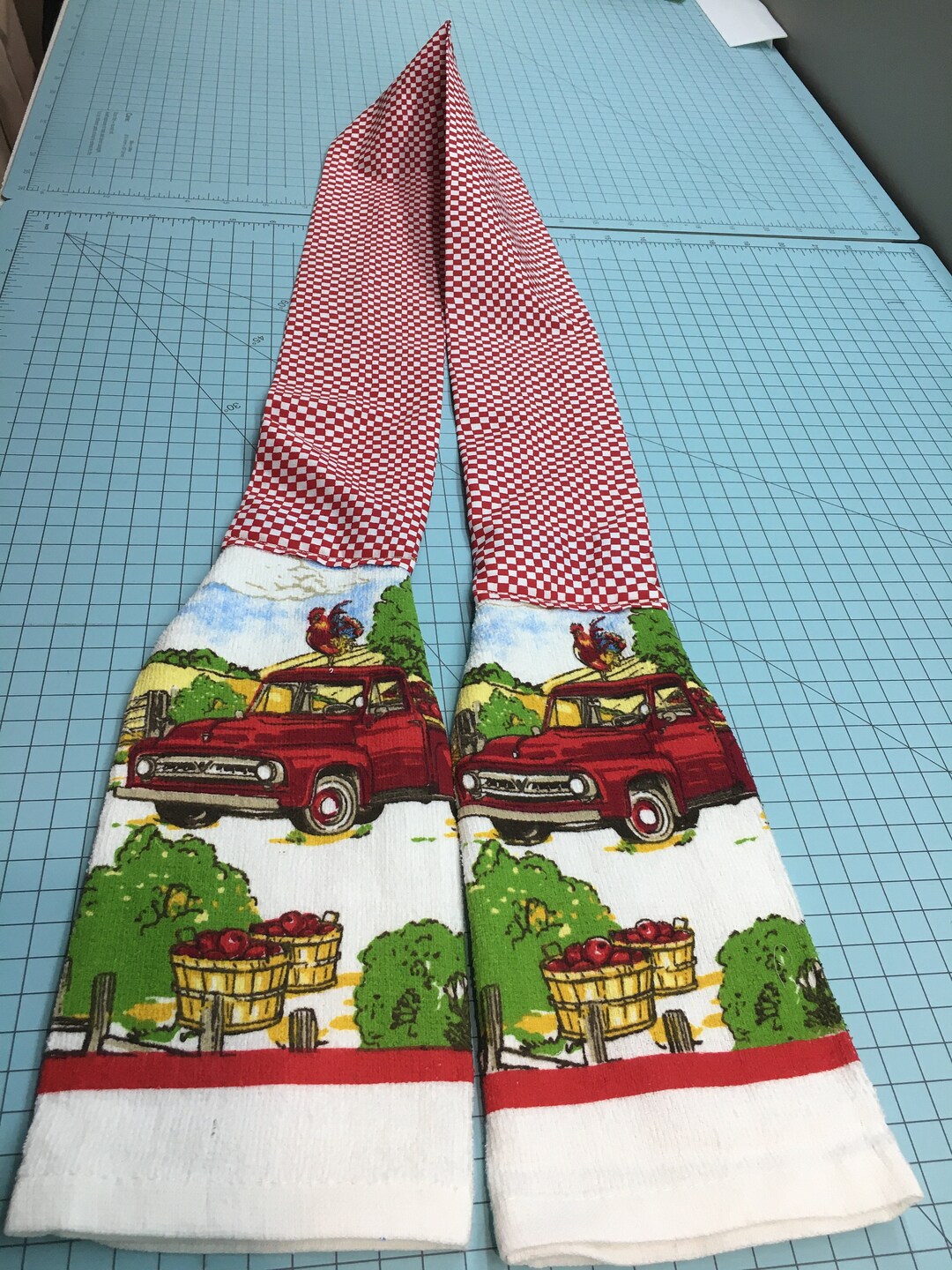 Kitchen Towel Boa Etsy