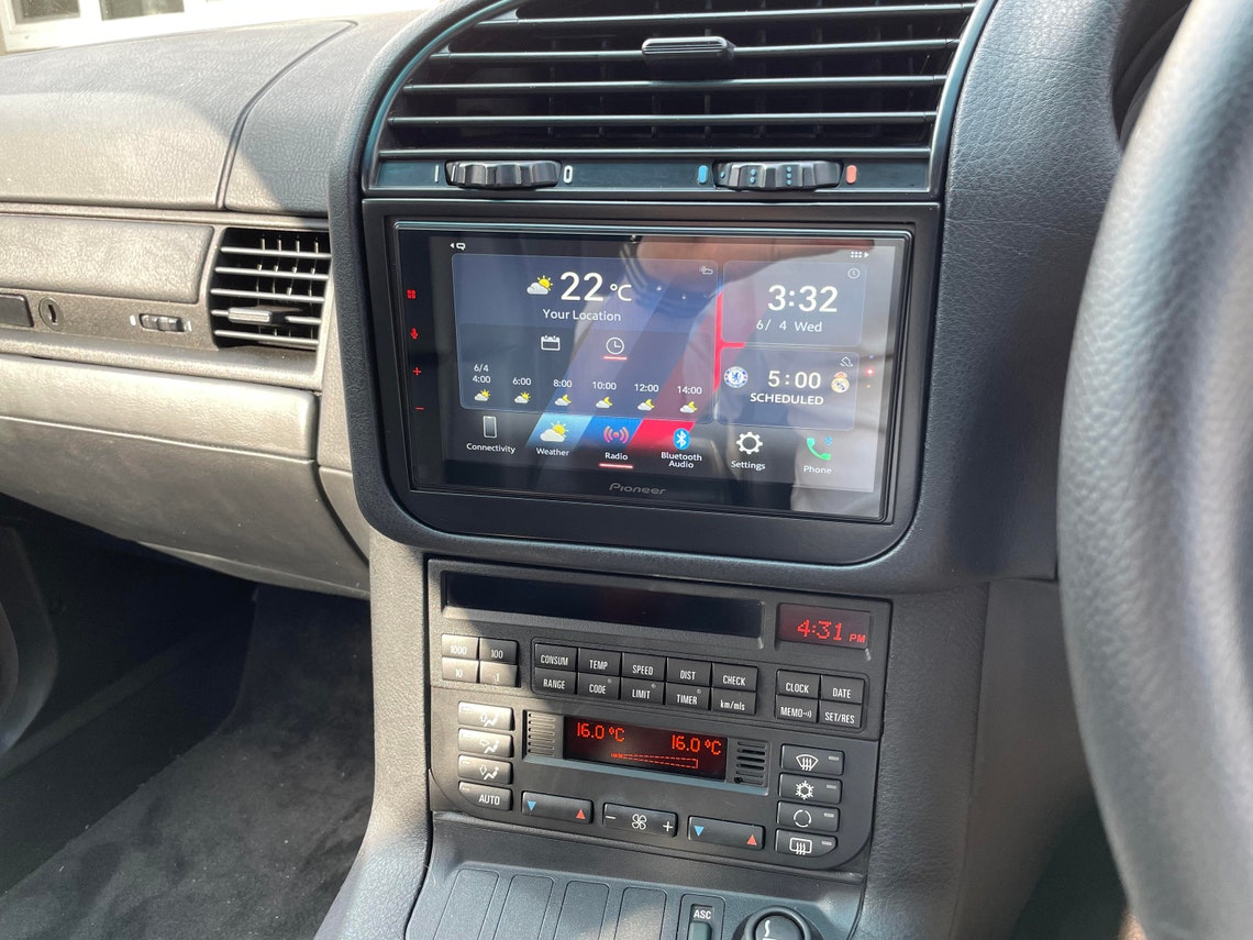 BMW E36 Double DIN Headunit Fascia Panel Bezel STL File Etsy