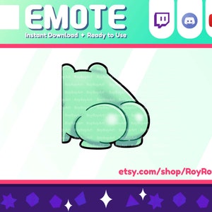 Discord-emote - Söt groda-rumpa