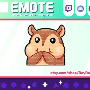 Twitch Emote - Squirrel laughing meme