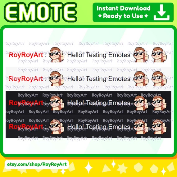 Smart Brain Guess The Emoji Level 17 Twitch Emote Cute Monkey