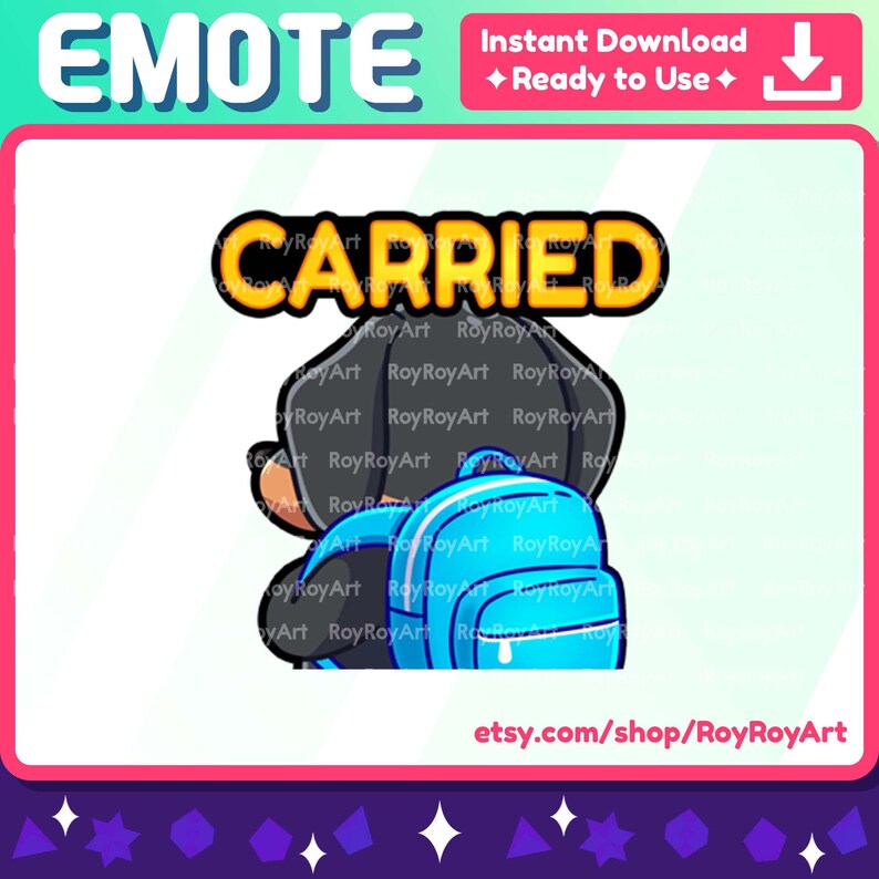 Twitch Emote - Cute Black Dog Dachshund Carried Carry Emote / Sub Emoji ...