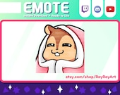 Twitch Emote - Squirrel cozy comfy blanket