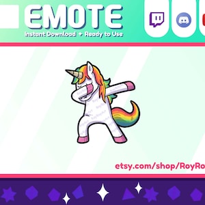 Puede incluir: Un unicornio blanco con una melena y cola arcoíris está haciendo el dab. El unicornio lleva una diadema rosa y tiene un cuerno rosa. El fondo es de color azul claro con rayas blancas.