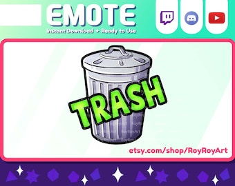 Twitch Emote - TRASH