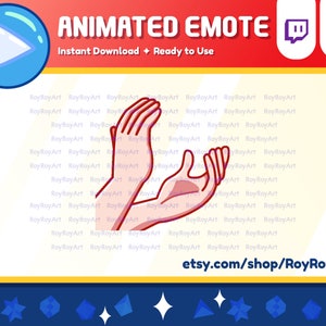 Twitch Emote Animated - Clapping Hand Animated Gif