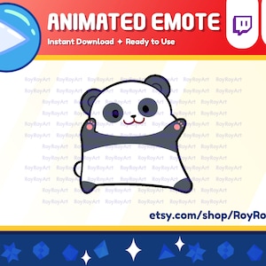 Twitch Emote Animated - Panda Dancing Meme Emote Animated GIF