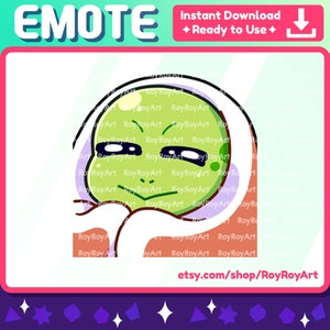Twitch Emote - Turtle Cozy Comfy Emote / Sub Emoji