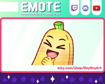 Twitch Emote - Lindo plátano LUL Emote / Sub Emoji
