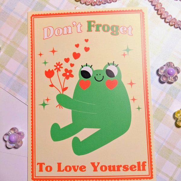 Froggy Art Print
