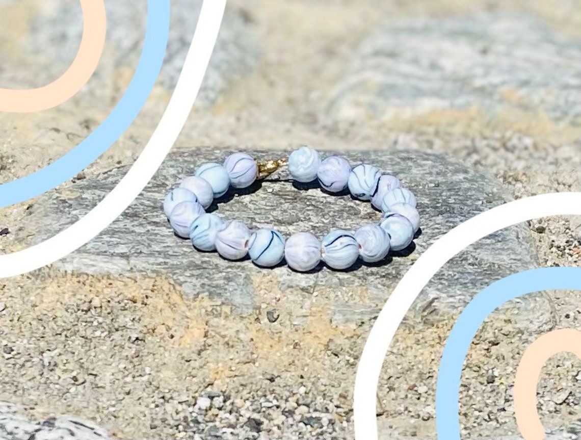 Marble bracelet Etsy