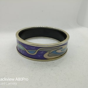 Beautiful Designer Michaela Frey Wille Sarah Bernhardt Bangle in Blue image 1