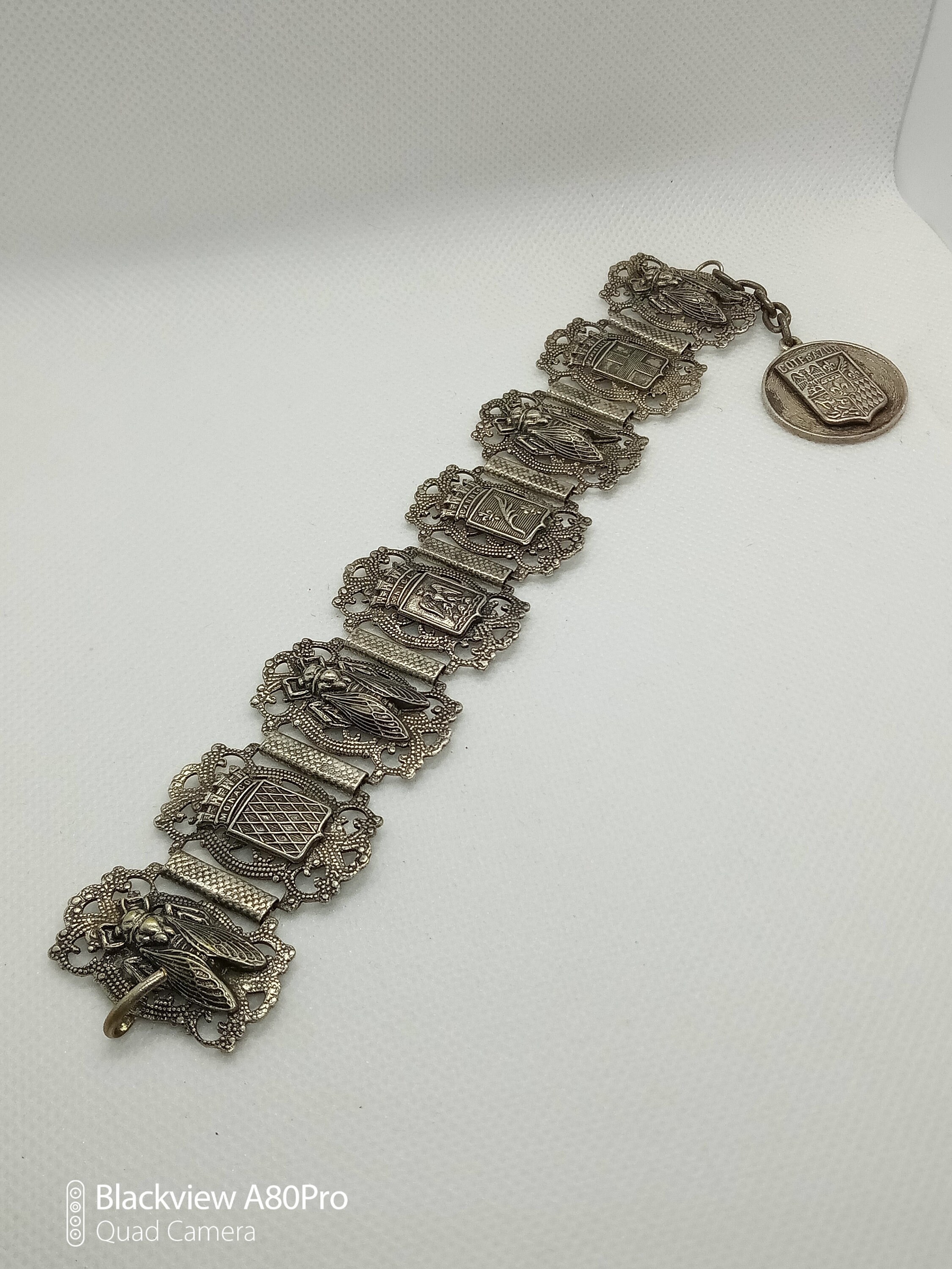 Beautiful Vintage Arabic Silver (900) Souvenir Cote D